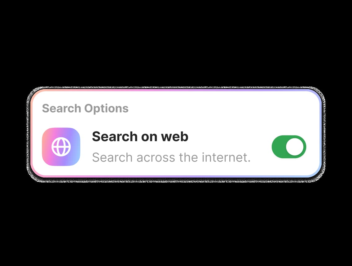 search from web