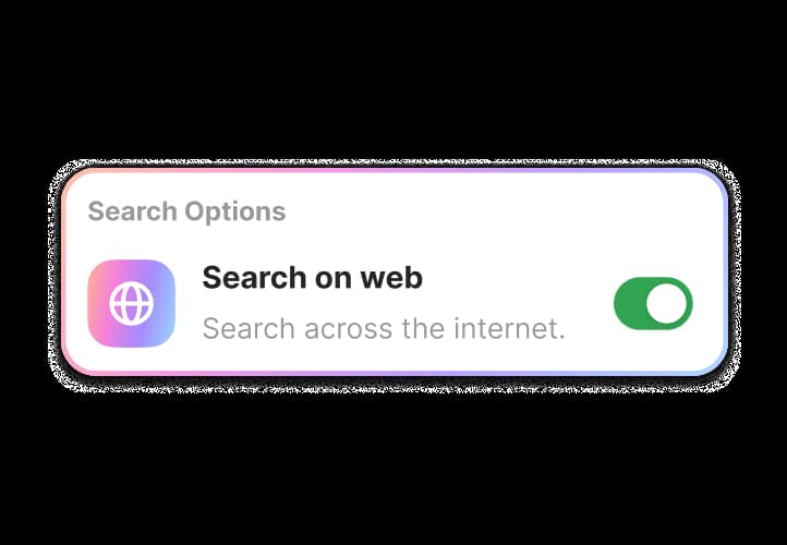 search from web