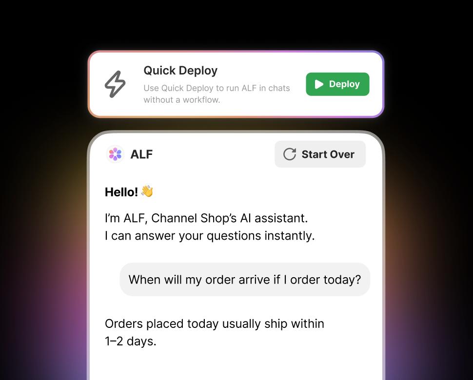 ALF Settings Deploy