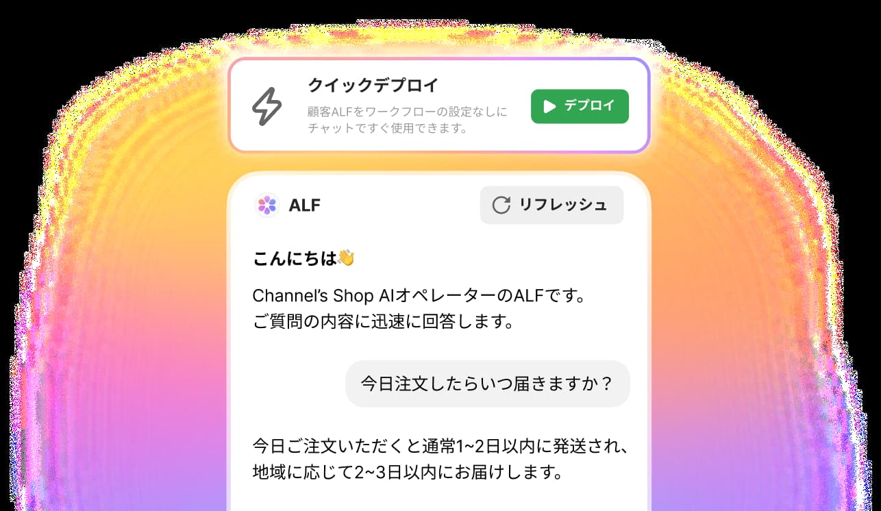 ALF設定デプロイ
