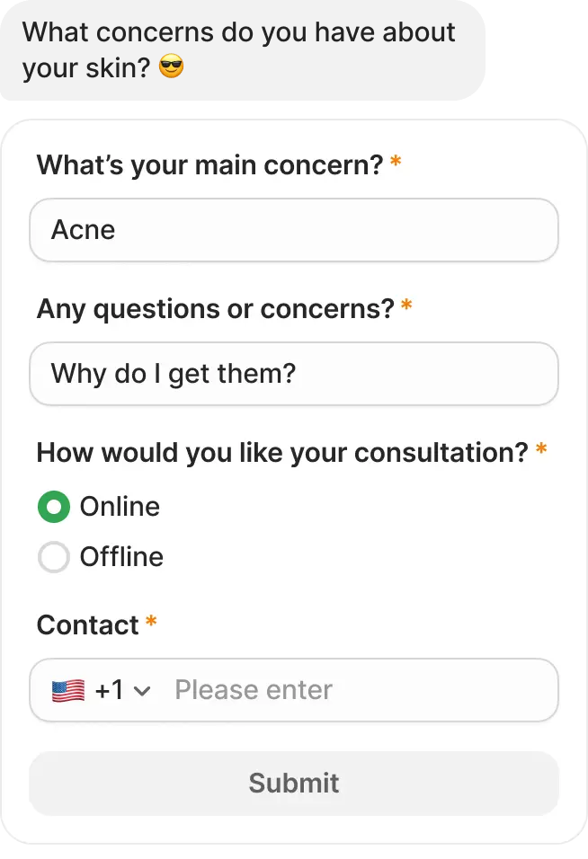Support bot feature preview