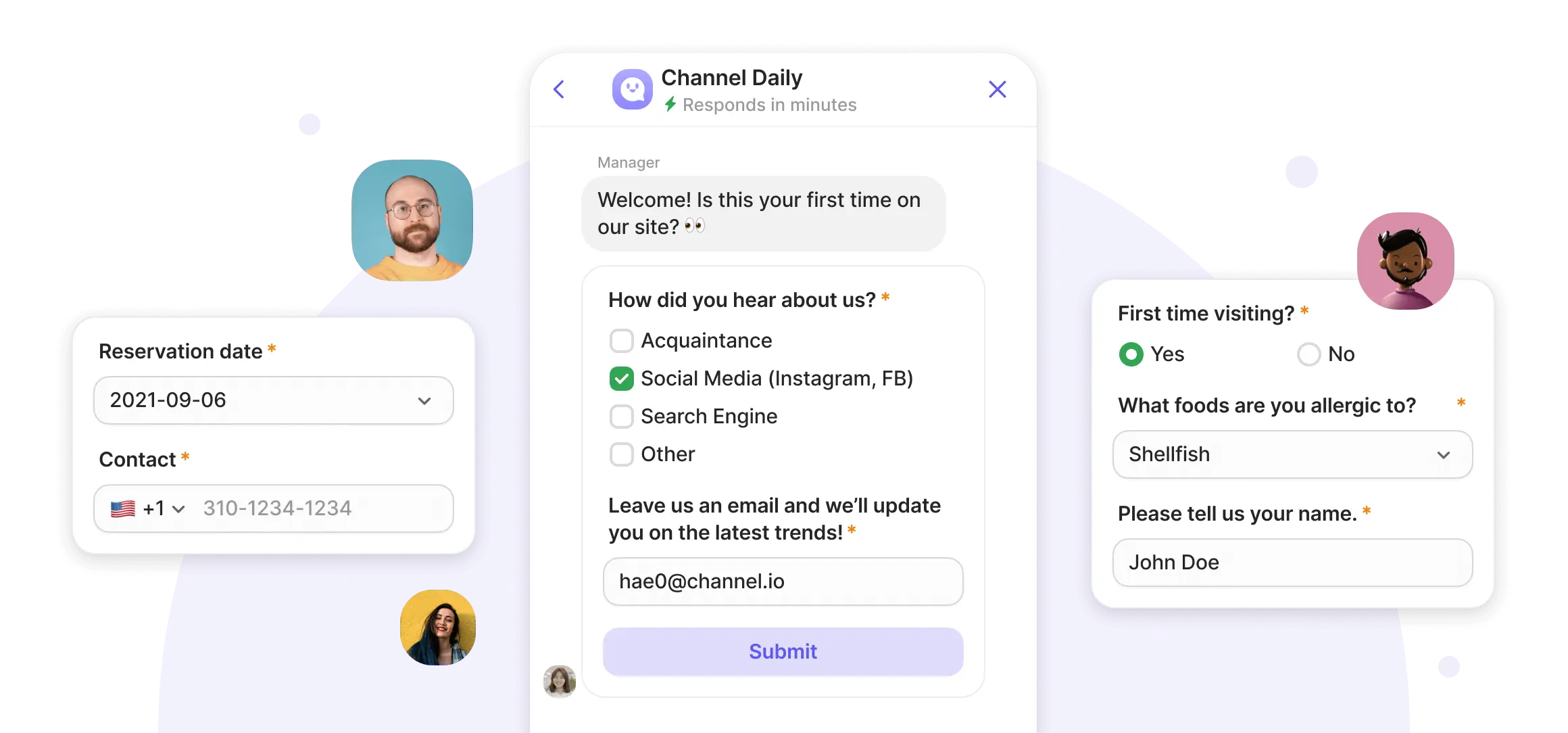 Support bot feature preview