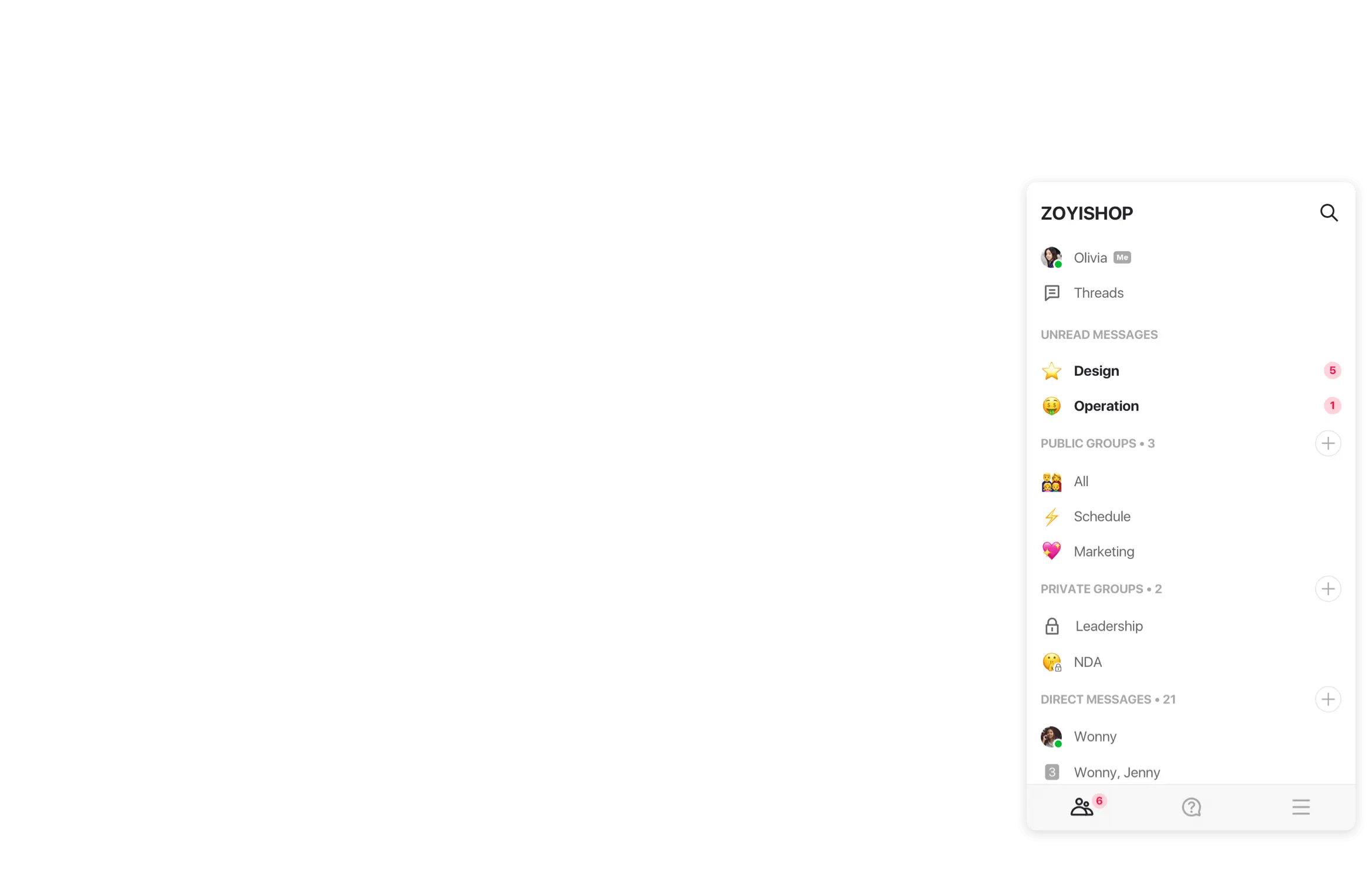 Team page illustration