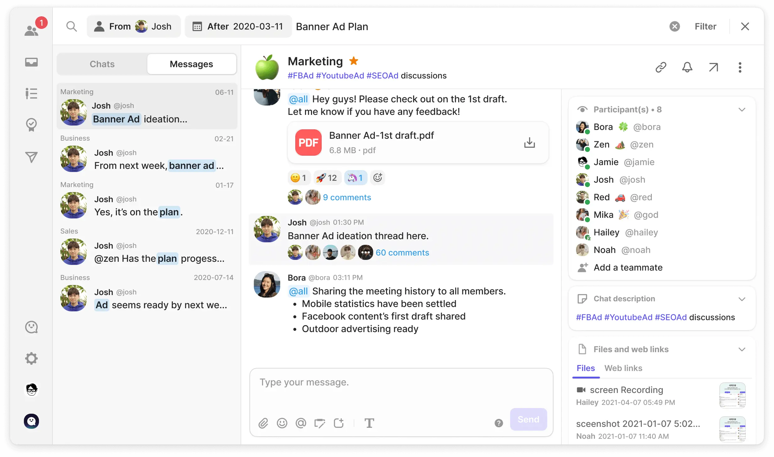 Team page illustration